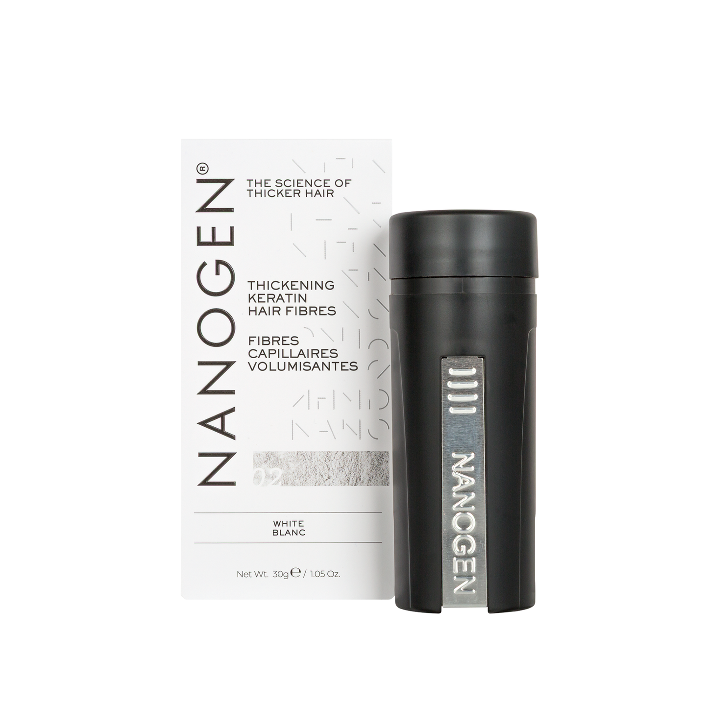 NANOGEN HAIR FIBRES - White - Nanogen