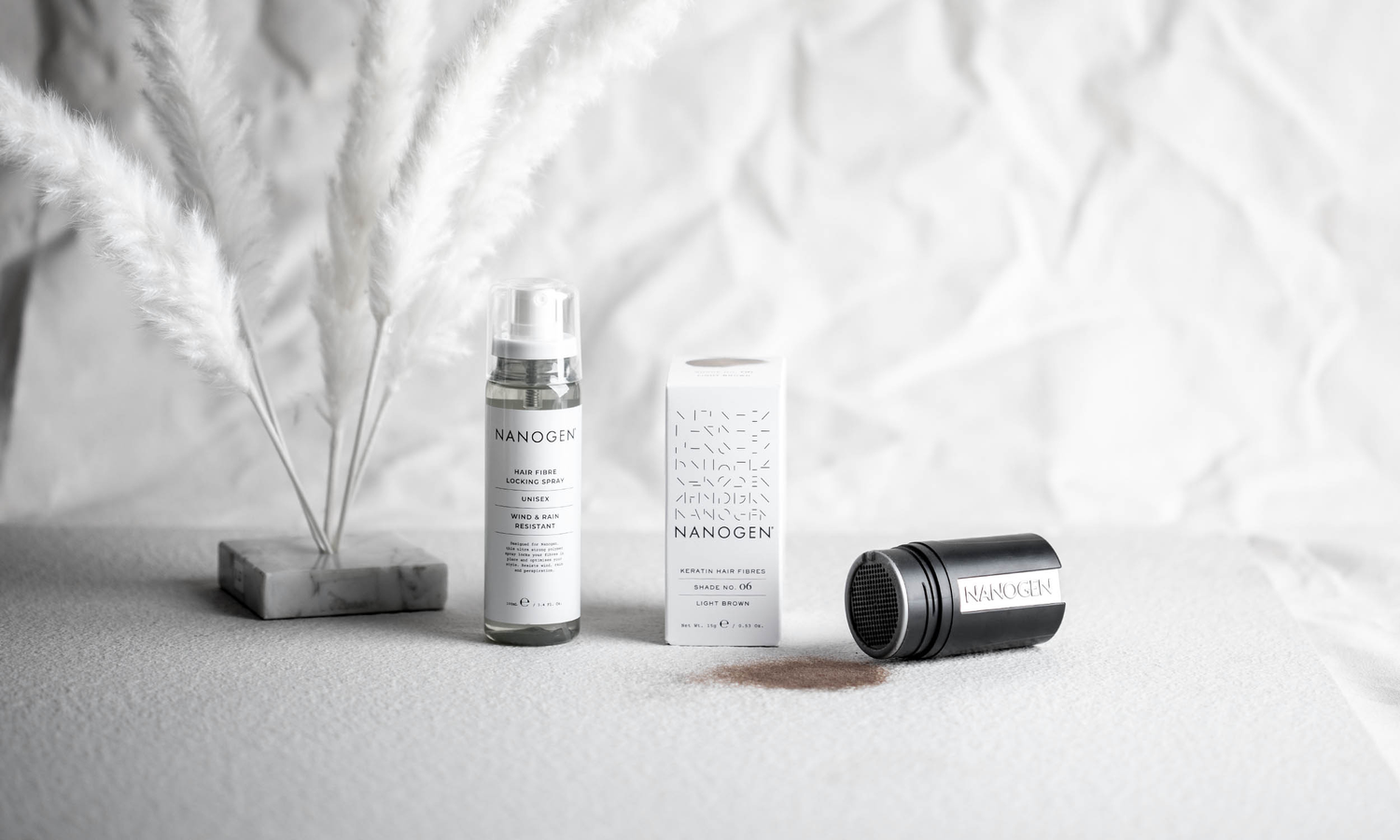 FIBRES & LOCKING SPRAY