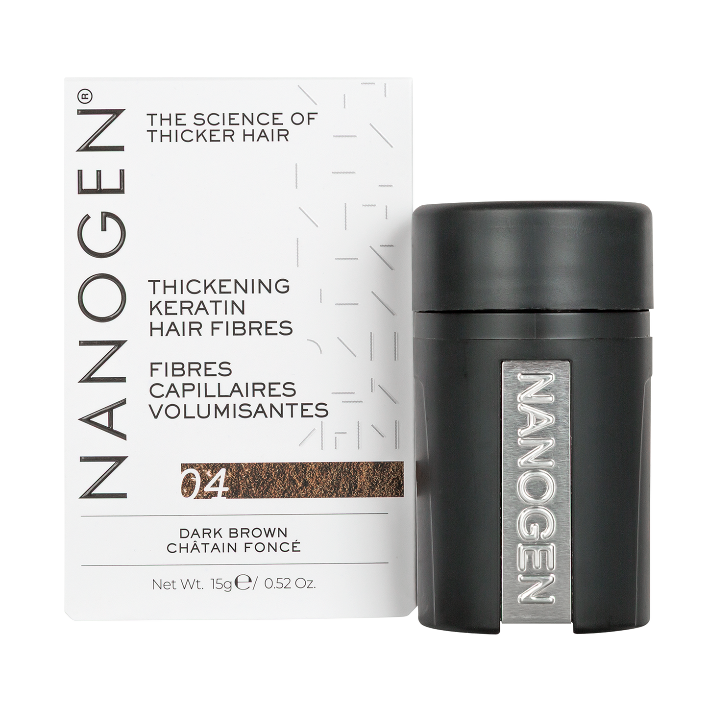 NANOGEN HAIR FIBRES - Dark Brown