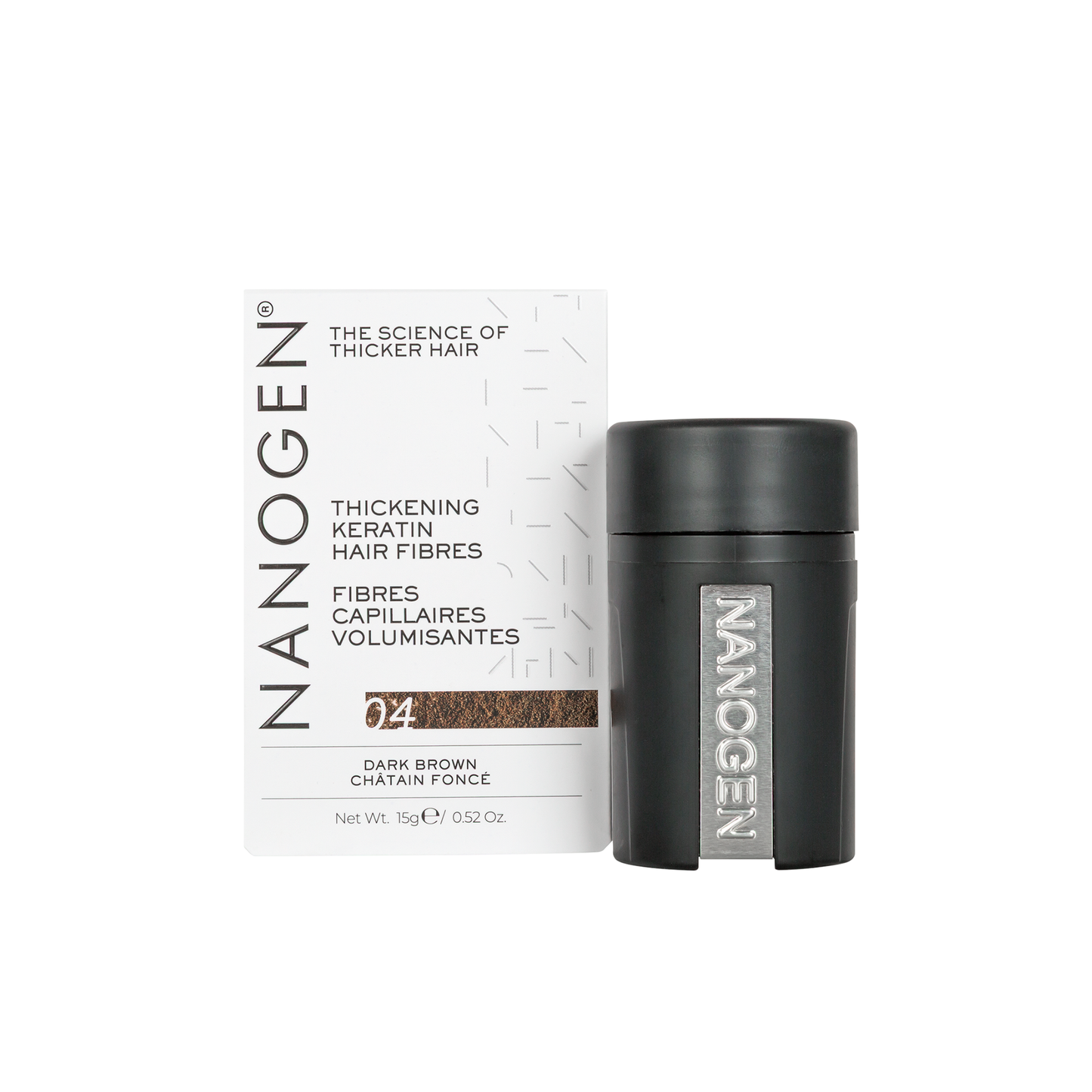 NANOGEN HAIR FIBRES - Dark Brown - Nanogen