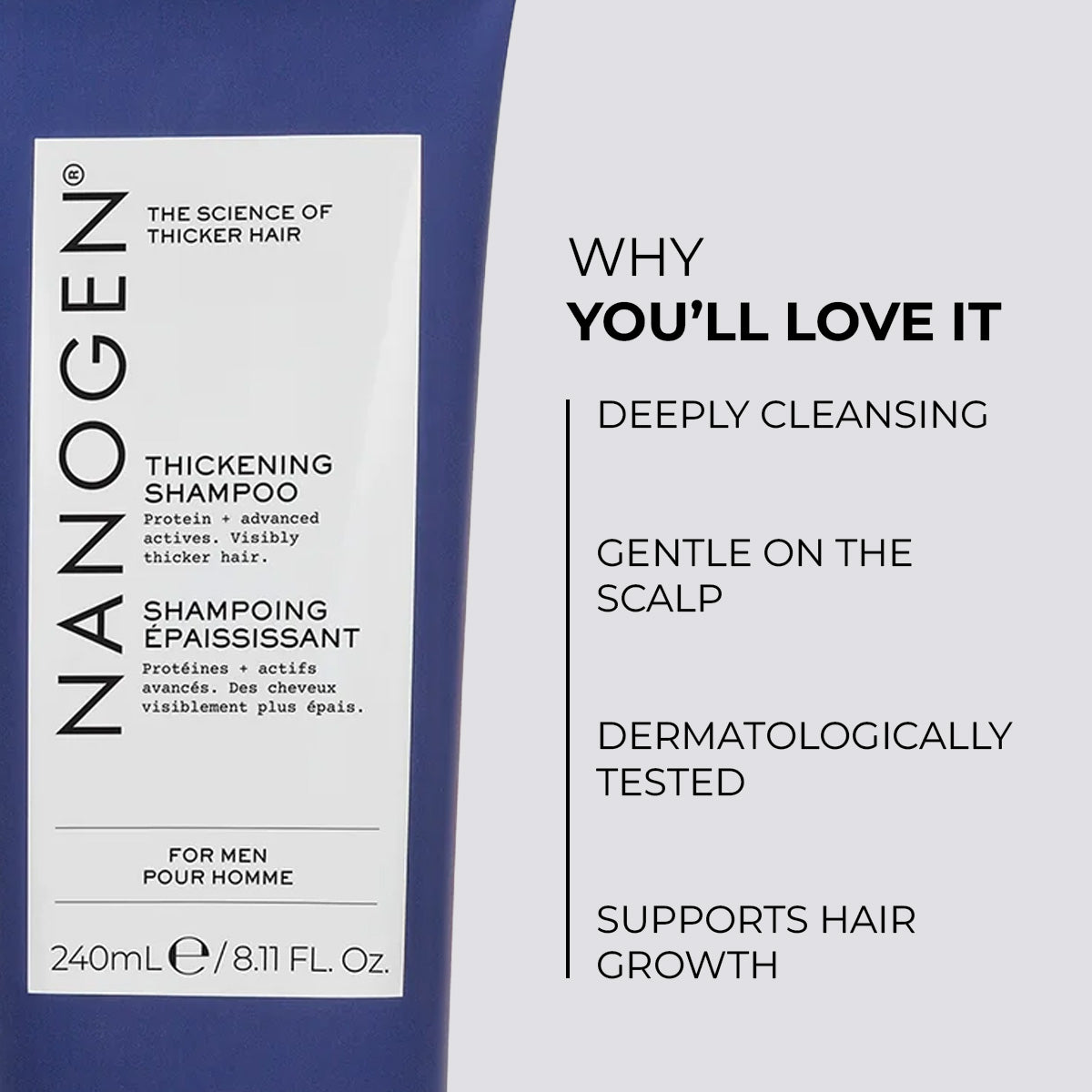 Thickening Shampoo For Men