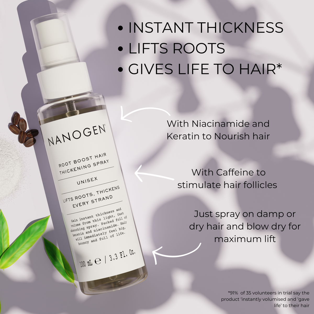 Nanogen Root Boost Thickening Spray