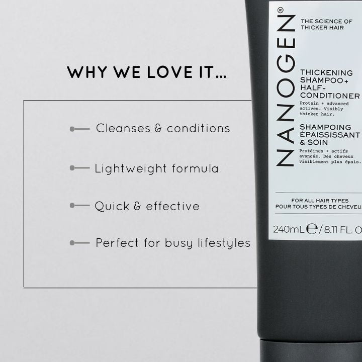 NANOGEN SHAMPOO & HALF-CONDITIONER FOR MEN