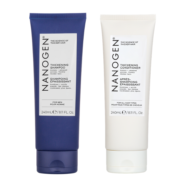 Thickening Shampoo & Conditioner for Men - Nanogen