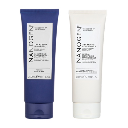 Thickening Shampoo & Conditioner for Men - Nanogen